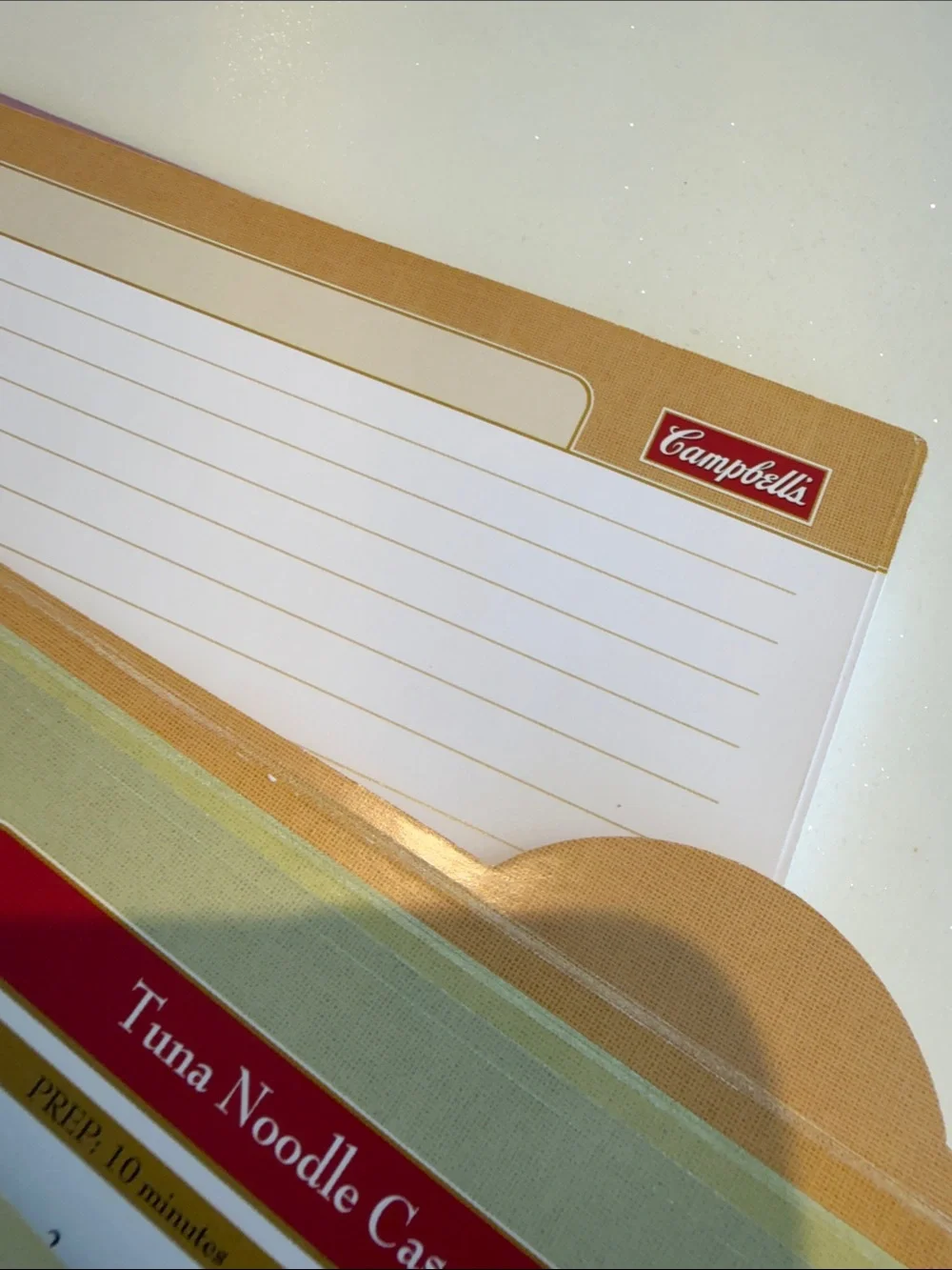 Campbell's Red & White Recipe Card Collection Tin